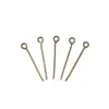 Suministro directo de fábrica T-pin galvanizado accesorios hechos a mano DIY nueve-pin material de cuentas pulsera pendientes Accesorios Al por mayor
