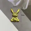 Urso Dourado Galvanizado Acessórios Manuais DIY Acessórios de Cabelo Adorno para Cabeça Capa de Celular Material de Decoração Acessórios Vintage de Desenho Animado