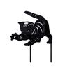 YKL001 Espelho de Gato de Acrílico Estéreo para Chão de Pátio Arte de Pátio Decoração de Jardim ao Ar Livre
