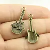 31x 10mm 1.7g multicolor comercio exterior aleación de zinc accesorios de joyería colgante deportivo musical de guitarra