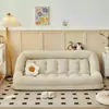 Cama de cachorro tamanho humano, sofá preguiçoso, poltrona de tatame dupla reclinável e para dormir, varanda quarto, sofá-cama dobrável moderno