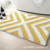 Alfombras de Piso Absorbentes Gruesas para Baño Transfronterizas, Alfombras de Puerta para Baño, Alfombras Antideslizantes para Inodoro, Alfombras de Puerta de Entrada, Alfombras para el Hogar