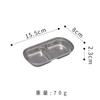 Juego de Vajilla de Acero Inoxidable Estilo Retro Cuencos Coreanos Antiguos para Arroz, Palillos, Cucharas, Platos Rectangulares, Platos para Condimentos, Vasos para Agua