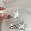 Para brillar como una estrella ~ clip para el pelo de estrella de cinco puntas estilo y2k dulce y fresco clip BB de metal clip para el flequillo accesorios para el cabello