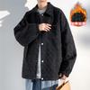 Chaqueta acolchada de algodón Chanel Lel Primavera 2025 para hombre, a cuadros, casual, de algodón y engrosada, chaqueta cálida