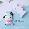 Accesorios de resina Sanrio grandes de dibujos animados, pegamento en crema para manualidades, parche hecho a mano, accesorios para el cabello, pegatinas para refrigerador, zapatos, accesorios al por mayor