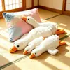 Muñecos para Lanzar en Bodas, Peluche de Ganso Blanco Grande Famoso en Internet, Almohada para Dormir