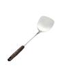 Espátula y Cuchara de Acero Inoxidable para Cocinar en la Cocina Casera Mango de Madera Antigua Engrosado Utensilios de Cocina Anti-Escaldaduras Juego de Utensilios de Cocina Espátula y Cuchara