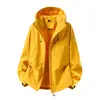 Chaqueta de montaña tres en uno para hombre, cortavientos e impermeable, con forro polar, conjunto de dos piezas desmontable cálido para otoño e invierno para mujer