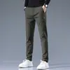 Negocio al por mayor Vestido de negocios Juventud Hombres Otoño e Invierno Rectos Holgados Gama alta Casual Pantalones combinables para todo Pantalones de traje para hombre