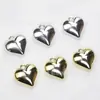 Dongdaemun nuevos aretes colgantes tridimensionales brillantes de corazón de durazno dulce cool collar de amor cadena para clavícula accesorios de joyería bolsa