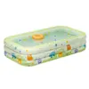 Piscina Inflável, Piscina Doméstica Infantil, Piscina de Brincar para Bebês, Piscina Dobrável Grande para Quintal ao Ar Livre para Adultos com Escorregador Aquático