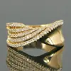 Anillo de Personalidad de Nicho Transfronterizo Cao Shi Europa y Corea Anillo de Diseño de Línea Punk Femenino Popular Viento Rojo de Internet Explosiones