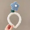 Faixa de Cabelo de Pelúcia Desenho Animado para Mulheres 20256 Nova Outono e Inverno Faixa Fofa para Lavar o Rosto, Presilha de Cabelo Antiderrapante e Segura
