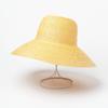 Sombrero de paja de ala ancha tipo cuenco de paja colorido nuevo para Primavera y Verano, protección solar para viajes al aire libre, parasol, sombrero de paja de ala ancha grande para playa