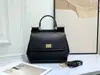Bolso de Mano para Mujer Estampado de Palma Dg Bolso Cruzado Bolso Platino Bolso de Noche de Moda Bolso de Cuero Genuino Siciliano para Mujer Exportación