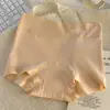 Ropa interior de algodón puro con estampado de letras para otoño e invierno, de cintura media, 10A, extensión, entrepierna antibacteriana de algodón puro, calzoncillos tipo bóxer para mujer