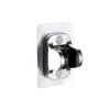 Fabricantes transfronterizos espacio aluminio ducha no perforada pegatinas sin costuras soporte de ducha de mano cabezal de ducha base de ducha ajustable