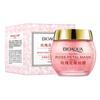Boquanya rosa hidratante Pétala máscara Sleep Mask Brightening Cor da pele shrink poros fabricante