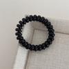 Serie Avanzada de Vacas Sensibles Cuerda para Teléfono Anillo de Pelo Lindo Patrón Blanco y Negro Correa para el Cabello Cuerda para el Cabello Accesorios para el Cabello de Niñas