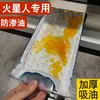 Toallas de Papel de Cocina, Tiras de Algodón Absorbente de Grasa para Campanas Extractoras, Pegatinas Gruesas a Prueba de Grasa, Algodón Absorbente de Grasa, Papel de Cocina a Prueba de Polvo