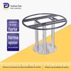 Fabricante Personalizado Restaurante de Churrasco Restaurante de Hot Pot Suporte de Mesa Pernas de Mesa de Aço Inoxidável Espessadas Estrutura de Suporte de Perna de Mesa de Ferro Forjado