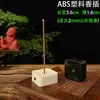 Soporte para Incienso con Diseño de Imitación de Jade Similar al Vidrio, Cenicero, Quemador de Incienso Vertical Estilo Zen, Quemador de Incienso Creativo de Sándalo, Soporte para Incienso Horizontal