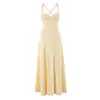 Comercio exterior transfronterizo ropa de mujer 2026 moda europea y americana casual ajustada ceñidor de cintura adelgazante camisola vestido para mujer C36858/9