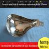 Fornecimento de utensílios de cozinha colher de aço inoxidável de metal Necessidades diárias cabeça de colher carimbo acessórios de polimento acessórios de cabeça de colher de aço inoxidável