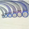 Fabricante Direto Estoque Mangueira Transparente de PVC Tubo Horizontal Aquário Criação Mangueira Plástica Revestimento de Fio Industrial de PVC