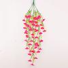 Flor Artificial Transfronteriza de Amazon Eucalipto Gloria de la Mañana Flor de Seda Hogar Boda Exterior Patio Colgante de Pared Ratan Flor Artificial