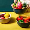 Bacia de Frutas Oca de Camada Dupla Cesta de Lavar Legumes Cesta de Escorrer Doméstica Tamanho Grande Cesta de Frutas Prato de Frutas Criativo Pia de Lavar Legumes de Cozinha