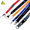 Cordón de nailon unisex personalizado para teléfono móvil, certificado, cuerda para colgar en el pecho, cinta de transferencia térmica para exhibición.