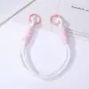 Nuevo cordón de teléfono de doble hebilla de colores, accesorio de llavero colgante para taza de agua de verano, mochila de senderismo, DIY