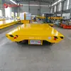 Vehículo con Orugas a Batería para Transporte de Piezas de Alta Resistencia en Fábricas, Vehículo Plano de Transporte Pesado Controlado Remotamente