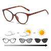 Gafas de sol anti-azul que cambian de color, gafas de sol para hombres y mujeres, gafas de sol retro para hombres y mujeres, gafas de sol que cambian de color
