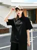 Camisa polo de moda, algodón puro, unisex, corte holgado, estilo universitario, uniforme escolar, ropa de trabajo, logo estampado, camisa cultural de manga corta para verano