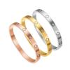 Pulsera de Acero de Titanio para Mujer Trébol de Cuatro Hojas Pulsera de Oro de 18 Quilates Joyería de Acero Inoxidable de Alta Gama Incrustada con Diamantes Pulsera Exquisita para Pareja