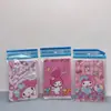 Portatarjetas multifuncional Sanrio Stitch Kuromi Mickey Protector de identificación y pasaporte impermeable PP Portatarjetas de autobús