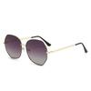 Nuevas Gafas de Sol Poligonales para Mujer de Celebridad de Internet, Gafas de Sol de Moda Estilo Coreano para Conducir, Montura Ultra Ligera con Protección Anti-UV