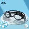 Gafas de Natación Populares, Gafas de Natación Antivaho, Gafas Horizontales, Lente de PC de Alta Definición Universal para Niños, Anti-Adulto al por Mayor