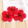 Peças de Hortênsia de Imitação Camada Única 5 Pétalas Flores Pequenas Flores de Seda DIY Flores para Sapatos Guirlanda Flores Decorativas de Casamento