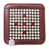Cojín Eléctrico para Asiento de Silla Ejecutiva con Luz de Fotón y Onda de Calor, con Turmalina, Piedra Maifan, Piedra Bian, Piedra Medicinal y Ágata