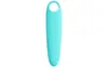 Anel de Puxar Ovo Saltitante Massageador Feminino Carregamento USB Masturbador de Silicone Pequeno Vibrador de 12 Frequências