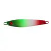 Señuelo jig de fundición para costa transfronterizo 20g 30g 40g para caballa y pez azul, señuelo jig de jigging lento y recogida rápida, señuelo luminoso al por mayor