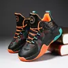 Zapatillas de Baloncesto para Niños Zapatos para Niños Primavera y Verano Nuevo Estudiante Antideslizantes Amortiguadoras zapatilla Deportiva Profesionales de Entrenamiento para Niños Medianos y Grandes