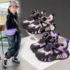 Zapatos de Niña con Botón Giratorio, Nuevo Modelo Otoño 2026, Zapatos de Baloncesto para Niños, Zapatos Deportivos para Niños Mayores, Zapatos de Algodón con Forro de Felpa, Modernos