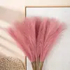 Ramo de Hierba de la Pampa Artificial Esponjoso Decoración Boho para Fiesta Habitación Hogar Boda Arreglo de Flores de Mesa