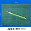 Ming picking set de herramientas para cuenta manual Estudiante Manual cuchillo de precisión para bricolaje cuchillo de tallado placa de corte pinzas regla de acero juego completo