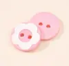Botones en Forma de Flor de Ciruelo para Pijamas de Mujer, Suéteres Infantiles, Cárdigans de Bebé, Botones de Caricatura de Flores Coloridas 12 mm